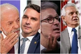 BTG/Nexus: Lula empata com Flávio, Zema e Caiado no 2° turno