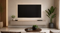 Adeus ao painel de TV gigante: suporte invisível esconde os cabos dos aparelhos e deixa a sala maior e mais moderna