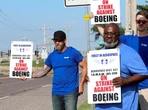 Boeing amplia planos para substituir trabalhadores em greve