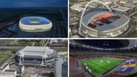 Das einst größte Stadion der Welt und spektakuläre Neubauten – hier wird bei der EM gespielt