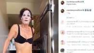 Leute von heute Fit mit 60: Courteney Cox hüpft im Bikini ins Gefrierfach