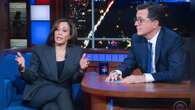 Kamala Harris bei Stephen Colbert Erstmals seit Kandidatur bei Late-Night-Show