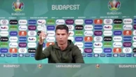 "Trinkt Wasser!": Ronaldo schiebt Softdrinks weg – droht jetzt Sponsoren-Ärger?