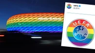 Uefa ändert Logo in Regenbogenfarben – und rechtfertigt sich für Verbot