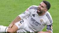 La temporada de Carvajal, en riesgo: se retira del Bernabéu llorando, en camilla y con una posible lesión grave de rodilla