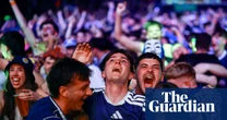 Joy, relief and a very late night: how Scotland celebrated World Cup win