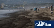 Wildfire debris washes up on LA beaches after major rainstorm