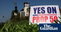 California set to approve Prop 50 as voters signal displeasure with Trump