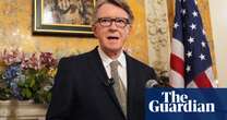 Peter Mandelson’s Ukraine comments ‘not government policy’, minister says