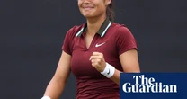 Emma Raducanu fights back tears after battling win over Ann Li at Eastbourne