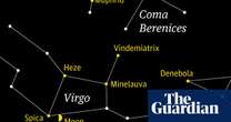 Starwatch: moon will obscure brightest star in Virgo