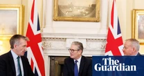 ‘I’m not going away,’ says Keir Starmer despite defence secretary’s exit