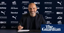 Enzo Maresca confirmed as Manchester City manager on three-year deal