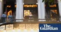 Don’t cry for me, all you boozers! The trouble with shifting Evita’s big balcony number from stage to street