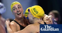 Double golden joy as Australia’s swimmers triumph at world championships