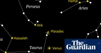 Starwatch: Venus will pass through the ‘golden gate’ of two star clusters