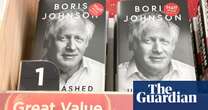 Sales of Boris Johnson’s memoir slump by 62% in second week