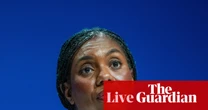 Badenoch faces grilling over lack of support from Tory members as conference continues – UK politics live