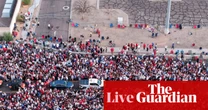 Charlie Kirk memorial: Trump and Vance to join tens of thousands of people at service for rightwing activist – US politics live