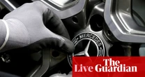 Mercedes-Benz and Porsche flag €800m in combined costs from Trump tariffs – business live