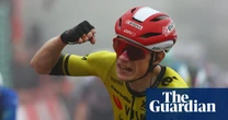 Vuelta a España: Jonas Vingegaard recovers from crash to win stage two