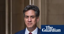 Ed Miliband to say UK must stick to net zero targets to deliver jobs and growth