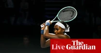 WTA Finals tennis: Coco Gauff v Jasmine Paolini, Aryna Sabalenka v Jessica Pegula – live