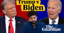 Mumbles, lies and not a factcheck in sight: the first Trump-Biden 2024 debate – video