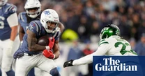 Patriots march on as TreVeyon Henderson’s three touchdowns help down Jets