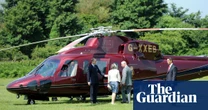 Royal family to replace helicopters after flights cost more than £1m last year