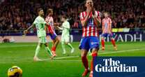 Cruellest week ends in despair for Simeone after Barça’s late flourish | Sid Lowe