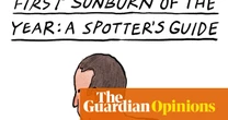 Becky Barnicoat on early signs of summer – cartoon