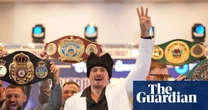 Oleksandr Usyk vacates heavyweight title belts but insists he is not retiring