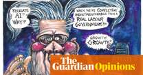 Martin Rowson on Starmer aligning with the US in refusing to sign the Paris declaration on AI – cartoon