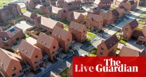 UK housing market downturn eases but sentiment remains ‘fragile’, surveyors say – business live