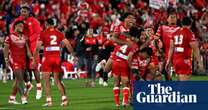 Tonga hold on to beat New Zealand 25-24 in ‘unforgettable’ Pacific Cup classic