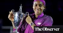 Battling Coco Gauff sinks Zheng Qinwen to win her first WTA Finals