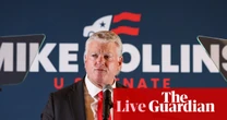 Trump-backed candidate wins primary to face Jon Ossoff in Georgia midterms – US politics live