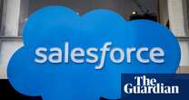 Salesforce plummets as weak forecast sparks concerns of AI competition