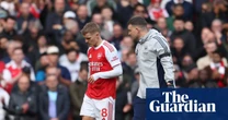 Arsenal expect Martin Ødegaard to miss six weeks with knee injury