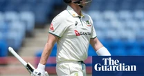 Australia’s batting woes continue with poor start to second West Indies Test