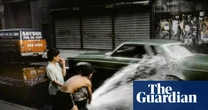 You can spray that again! New York drenched in colour – in pictures