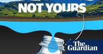 How bottled water companies are draining our drinking water – video