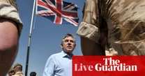 UK politics live: Gordon Brown calls for extra defence spending to be exempt from fiscal rules