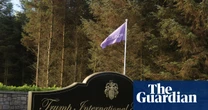 Trump golf course in Scotland accused of breaching sewage limits