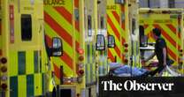 ‘It’s going to be a terrible winter’: ambulance queues warn of early crisis for NHS