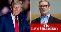 Labour plays down row with Donald Trump over claim of US election interference – UK politics live