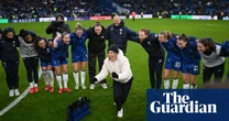 Sonia Bompastor reacts to Chelsea's sixth consecutive WSL title win – video