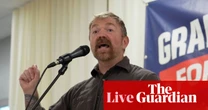 Key Democratic figures call on Graham Platner to ‘immediately’ withdraw from Senate race – US politics live