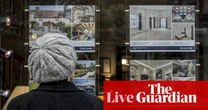 UK house prices return to growth; US dollar hits one-week low as government shutdown begins – business live